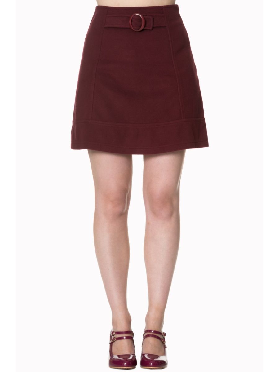 DARE TO WEAR BUCKLE DETAIL SKIRT