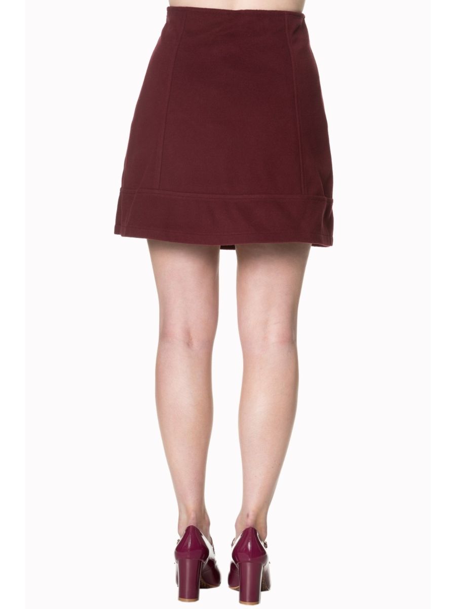 DARE TO WEAR BUCKLE DETAIL SKIRT