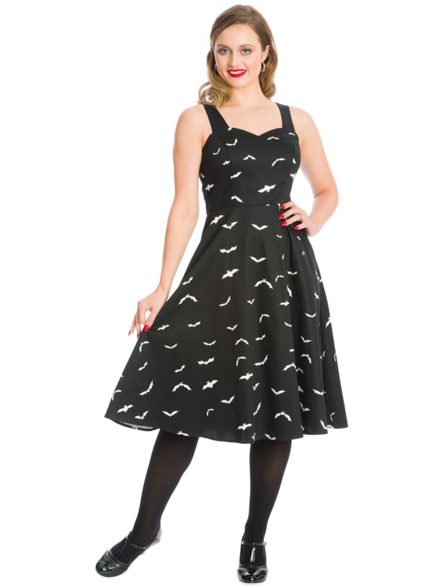 SHES BATTY FOR YOU SWING DRESS