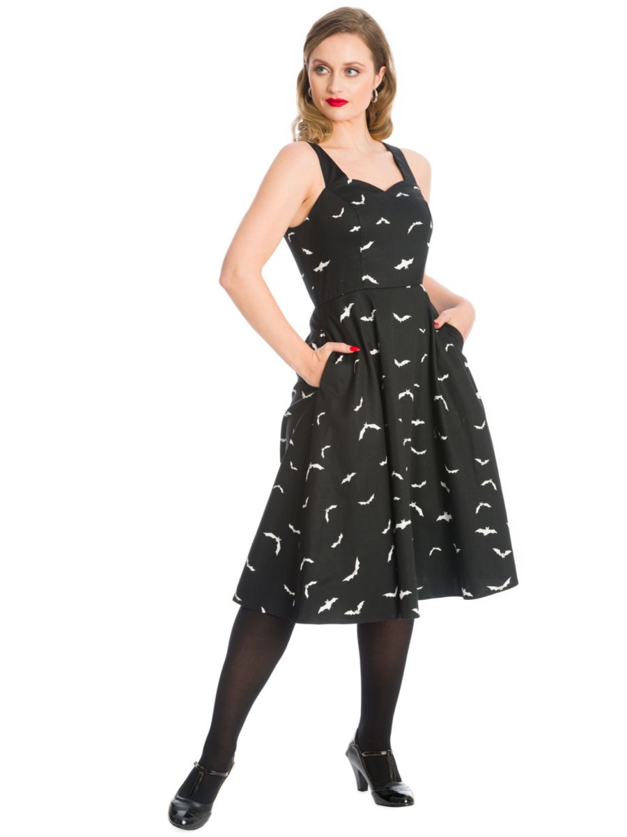 SHES BATTY FOR YOU SWING DRESS