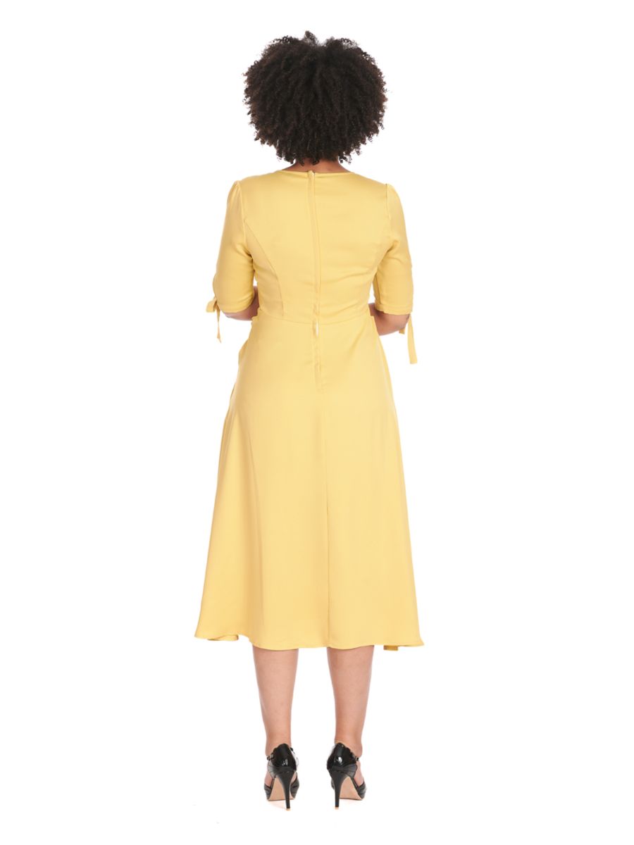 BELLA SWING DRESS-Yellow