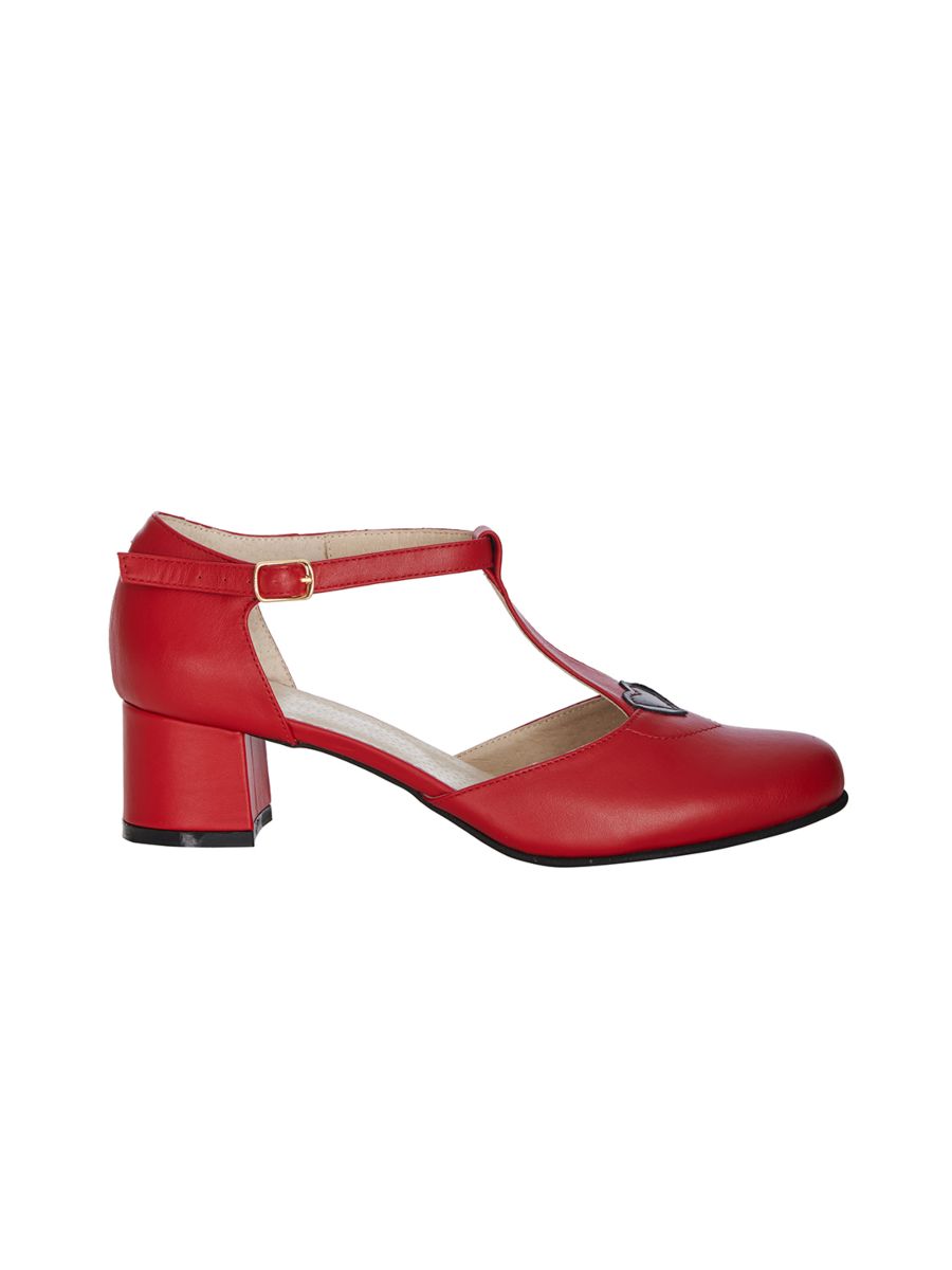 VENUS (REAL LEATHER)-Red